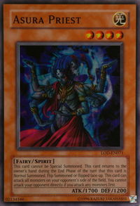 Asura Priest - Legacy of Darkness (Worldwide English) (LOD-EN) #LOD-EN071 - Super Rare YuGiOh Trading Card