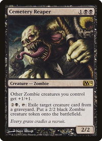 Cemetery Reaper - Magic 2012 (M12) (M12) #86 - Rare Magic: The Gathering Trading Card
