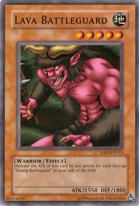 Lava Battleguard - Metal Raiders (Worldwide English) YuGiOh trading card