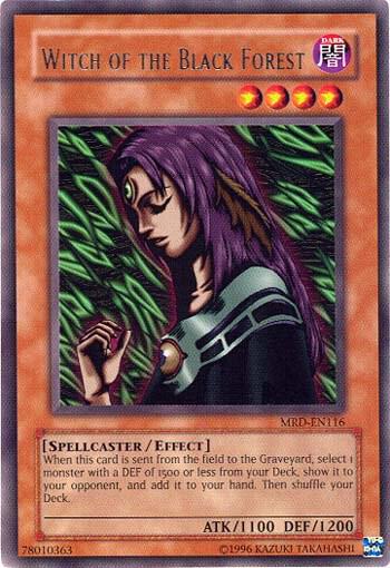 Witch of the Black Forest - Metal Raiders (Worldwide English) YuGiOh trading card