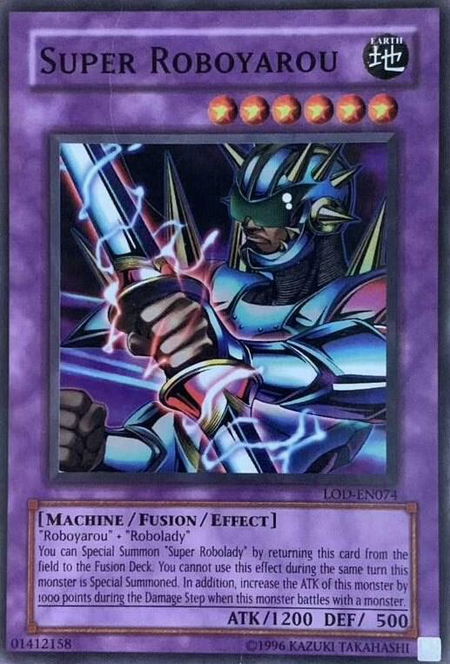 Super Roboyarou - Legacy of Darkness (Worldwide English) YuGiOh trading card
