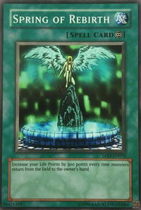 Spring of Rebirth - Legacy of Darkness (Worldwide English) (LOD-EN) #LOD-EN076 - Common / Short Print YuGiOh Trading Card