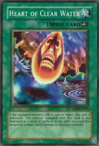 Heart of Clear Water - Legacy of Darkness (Worldwide English) (LOD-EN) #LOD-EN077 - Common / Short Print YuGiOh Trading Card