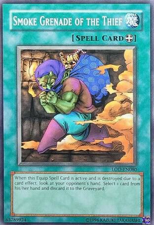 Smoke Grenade of the Thief - Legacy of Darkness (Worldwide English) YuGiOh trading card