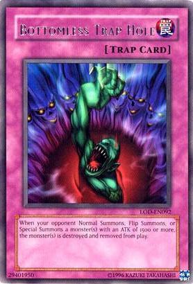 Bottomless Trap Hole - Legacy of Darkness (Worldwide English) YuGiOh trading card