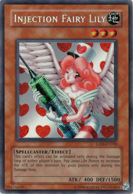 Injection Fairy Lily - Legacy of Darkness (Worldwide English) YuGiOh trading card