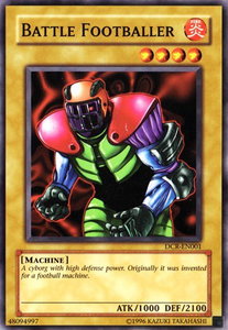 Battle Footballer - Dark Crisis (Worldwide English) (DCR-EN) #DCR-EN001 - Common / Short Print YuGiOh Trading Card