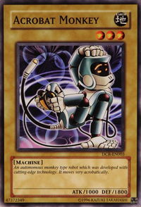 Acrobat Monkey - Dark Crisis (Worldwide English) (DCR-EN) #DCR-EN003 - Common / Short Print YuGiOh Trading Card