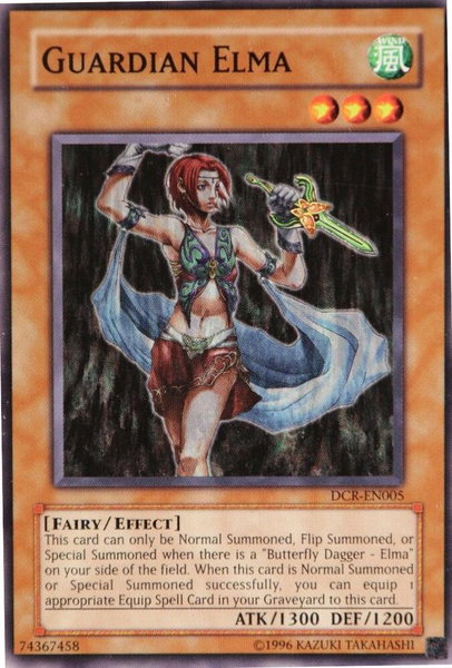 Guardian Elma trading card from Dark Crisis (Worldwide English) Guardian Elma - Dark Crisis (Worldwide English) YuGiOh trading card