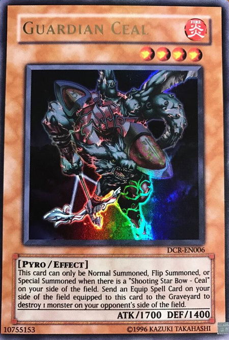 Guardian Ceal - Dark Crisis (Worldwide English) YuGiOh trading card