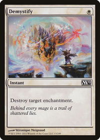 Demystify - Magic 2012 (M12) (M12) #13 - Common Magic: The Gathering Trading Card