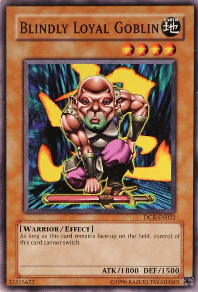 Blindly Loyal Goblin trading card from Dark Crisis (Worldwide English) Blindly Loyal Goblin - Dark Crisis (Worldwide English) YuGiOh trading card
