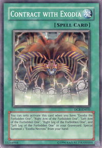 Contract with Exodia - Dark Crisis (Worldwide English) (DCR-EN) #DCR-EN031 - Common / Short Print YuGiOh Trading Card