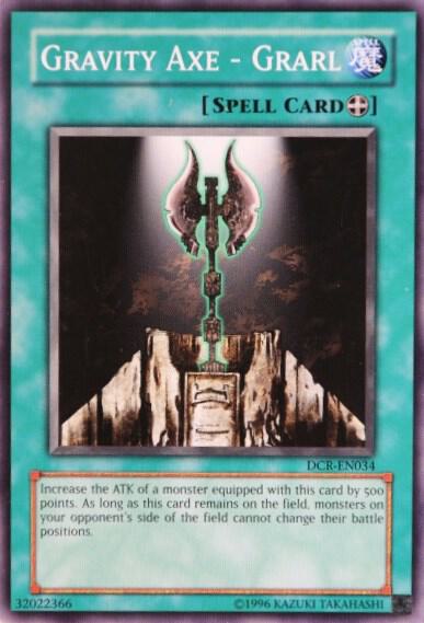 Gravity Axe - Grarl - Dark Crisis (Worldwide English) YuGiOh trading card