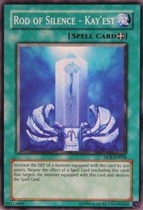 Rod of Silence - Kay'est - Dark Crisis (Worldwide English) (DCR-EN) #DCR-EN036 - Common / Short Print YuGiOh Trading Card