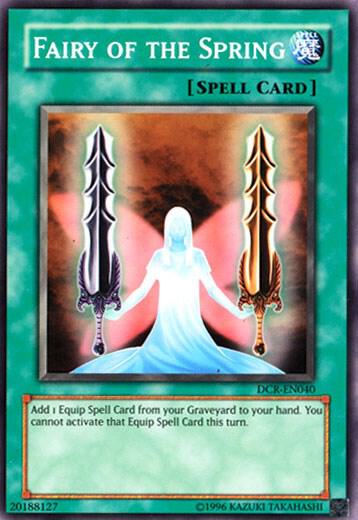Fairy of the Spring trading card from Dark Crisis (Worldwide English) Fairy of the Spring - Dark Crisis (Worldwide English) YuGiOh trading card