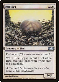 Roc Egg - Magic 2012 (M12) (M12) #32 - Uncommon Magic: The Gathering Trading Card