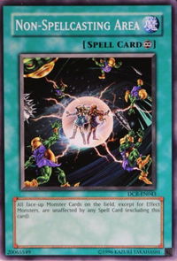 Non-Spellcasting Area - Dark Crisis (Worldwide English) (DCR-EN) #DCR-EN043 - Common / Short Print YuGiOh Trading Card