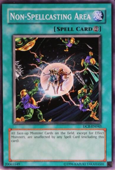 Non-Spellcasting Area trading card from Dark Crisis (Worldwide English) Non-Spellcasting Area - Dark Crisis (Worldwide English) YuGiOh trading card
