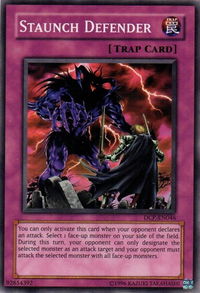 Staunch Defender - Dark Crisis (Worldwide English) (DCR-EN) #DCR-EN046 - Common / Short Print YuGiOh Trading Card