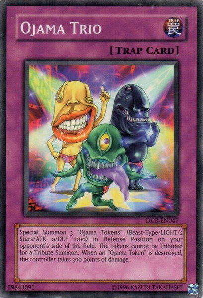 Ojama Trio - Dark Crisis (Worldwide English) YuGiOh trading card