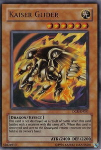 Kaiser Glider - Dark Crisis (Worldwide English) (DCR-EN) #DCR-EN051 - Ultra Rare YuGiOh Trading Card