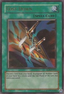 Cost Down - Dark Crisis (Worldwide English) (DCR-EN) #DCR-EN053 - Ultra Rare YuGiOh Trading Card