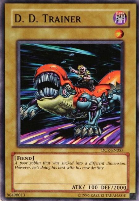 D.D. Trainer trading card from Dark Crisis (Worldwide English) D.D. Trainer - Dark Crisis (Worldwide English) YuGiOh trading card