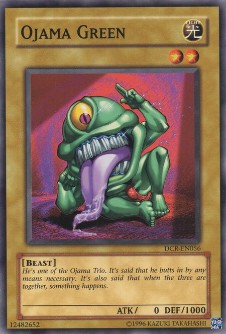 Ojama Green - Dark Crisis (Worldwide English) YuGiOh trading card