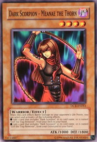 Dark Scorpion - Meanae the Thorn - Dark Crisis (Worldwide English) (DCR-EN) #DCR-EN061 - Common / Short Print YuGiOh Trading Card