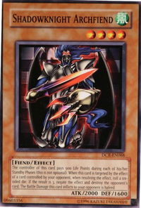 Shadowknight Archfiend - Dark Crisis (Worldwide English) (DCR-EN) #DCR-EN068 - Common / Short Print YuGiOh Trading Card