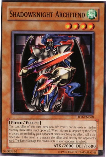 Shadowknight Archfiend - Dark Crisis (Worldwide English) YuGiOh trading card