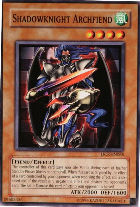 Shadowknight Archfiend - Dark Crisis (Worldwide English) YuGiOh trading card