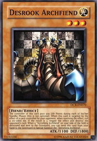 Desrook Archfiend - Dark Crisis (Worldwide English) (DCR-EN) #DCR-EN070 - Common / Short Print YuGiOh Trading Card