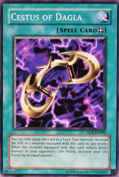 Cestus of Dagla trading card from Dark Crisis (Worldwide English) Cestus of Dagla - Dark Crisis (Worldwide English) YuGiOh trading card
