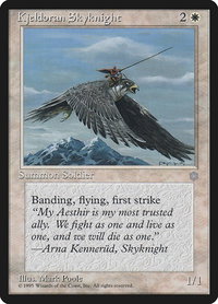 Kjeldoran Skyknight - Ice Age (ICE) #40 - Common Magic: The Gathering Trading Card