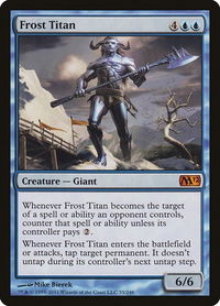 Frost Titan - Magic 2012 (M12) (M12) #55 - Mythic Magic: The Gathering Trading Card