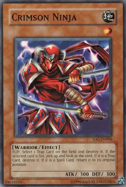 Crimson Ninja - Invasion of Chaos (Worldwide English) YuGiOh trading card