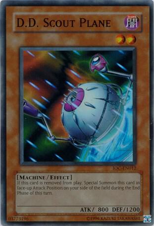 D.D. Scout Plane - Invasion of Chaos (Worldwide English) YuGiOh trading card