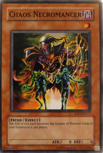 Chaos Necromancer - Invasion of Chaos (Worldwide English) YuGiOh trading card