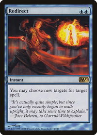 Redirect - Magic 2012 (M12) (M12) #74 - Rare Magic: The Gathering Trading Card