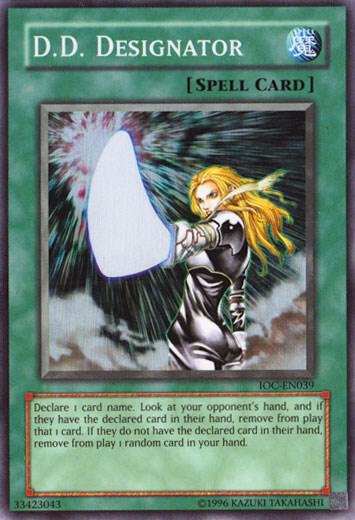 D.D. Designator - Invasion of Chaos (Worldwide English) YuGiOh trading card