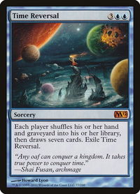 Time Reversal - Magic 2012 (M12) (M12) #77 - Mythic Magic: The Gathering Trading Card
