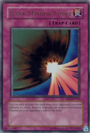 Dark Mirror Force - Invasion of Chaos (Worldwide English) YuGiOh trading card
