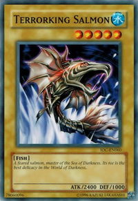 Terrorking Salmon - Invasion of Chaos (Worldwide English) (IOC-EN) #IOC-EN060 - Common / Short Print YuGiOh Trading Card