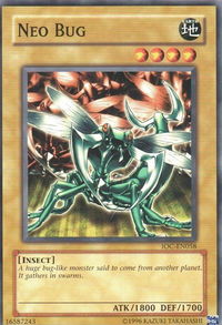 Neo Bug - Invasion of Chaos (Worldwide English) (IOC-EN) #IOC-EN058 - Common / Short Print YuGiOh Trading Card