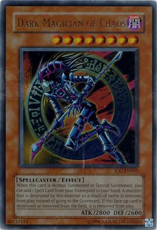 Dark Magician of Chaos - Invasion of Chaos (Worldwide English) YuGiOh trading card