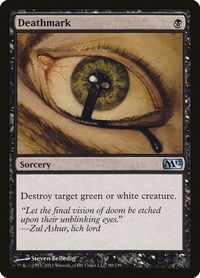 Deathmark - Magic 2012 (M12) (M12) #90 - Uncommon Magic: The Gathering Trading Card