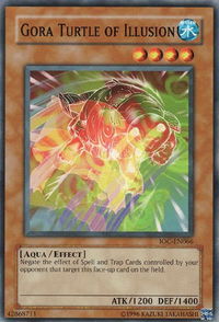 Gora Turtle of Illusion - Invasion of Chaos (Worldwide English) (IOC-EN) #IOC-EN066 - Common / Short Print YuGiOh Trading Card