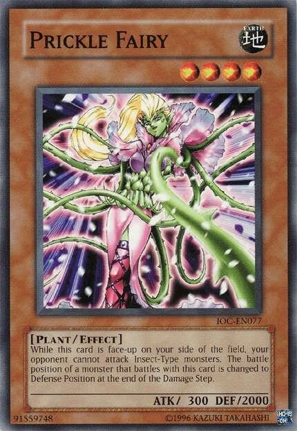 Prickle Fairy - Invasion of Chaos (Worldwide English) YuGiOh trading card